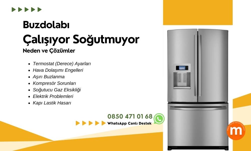 Buzdolabı Çalışıyor ama Soğutmuyor