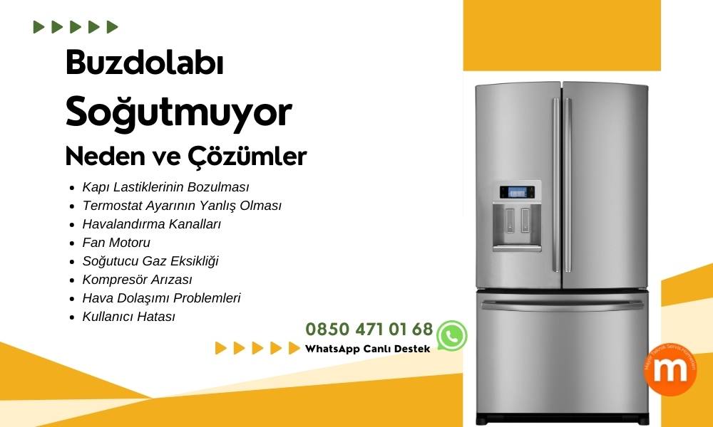 Buzdolabı Soğutmuyor Belitiler nedenler ve Çözüm Yolları
