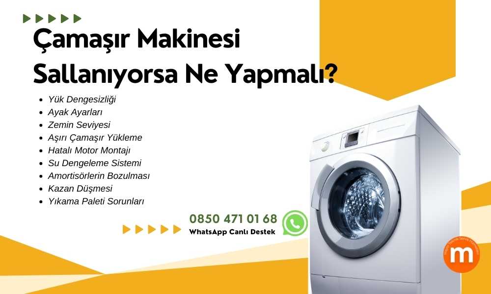 Çamaşır Makinesi Çok Sallanıyor